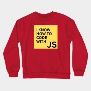 JavaScript Programmer, JS Crewneck Sweatshirt